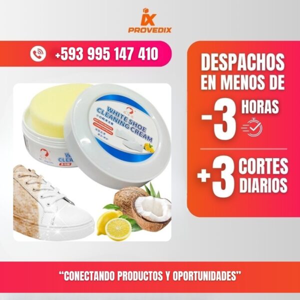 Crema Crema limpiadora de Zapatos